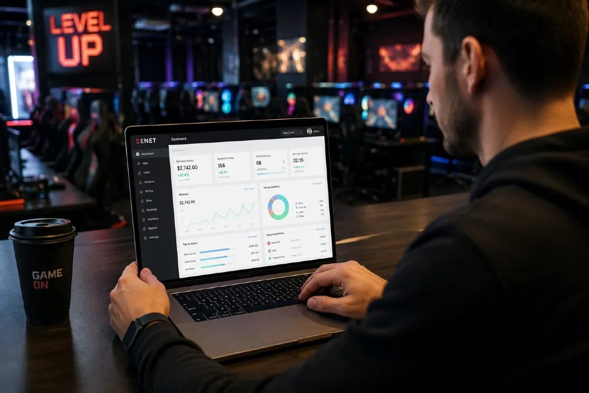 manager evaluating management software