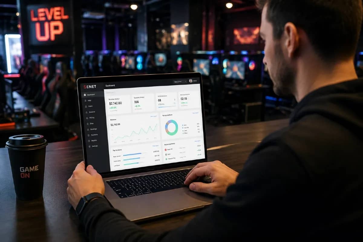manager evaluating management software